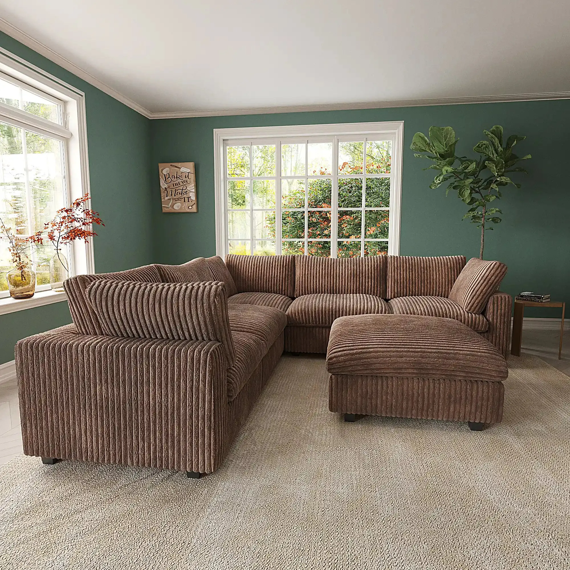 Corduroy Halo Sofa