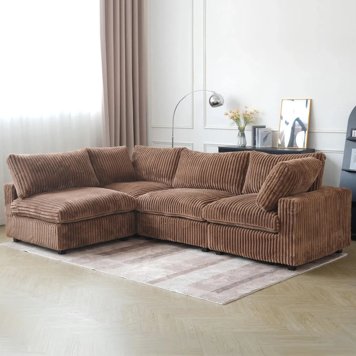 Corduroy Halo Sofa