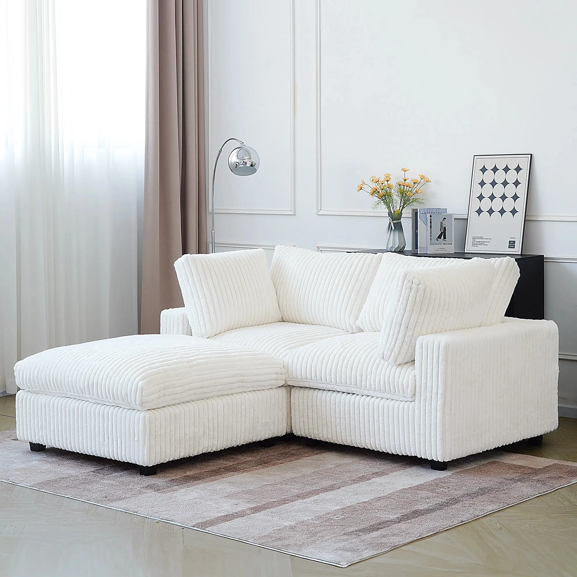 Corduroy Halo Sofa