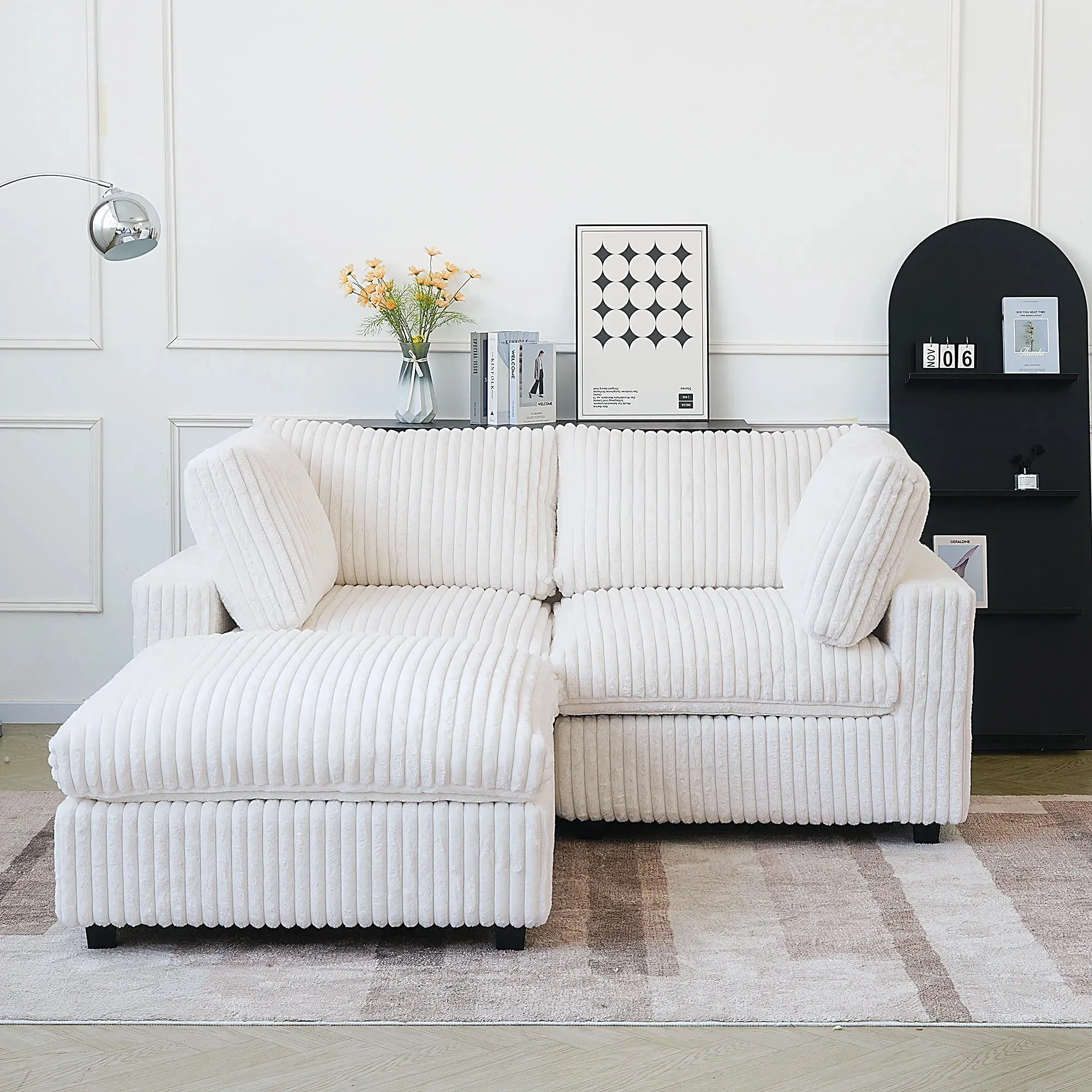 Corduroy Halo Sofa