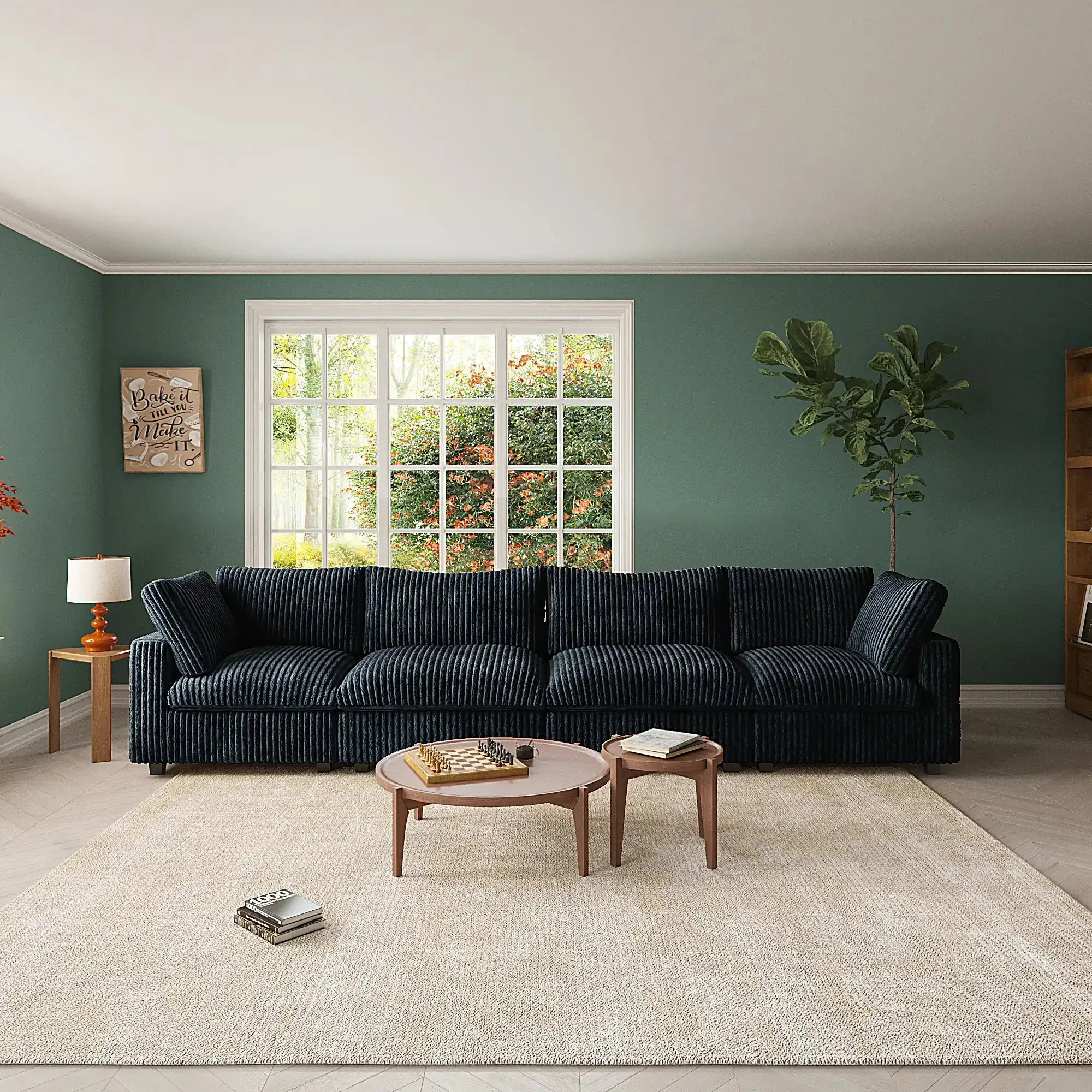 Corduroy Halo Sofa