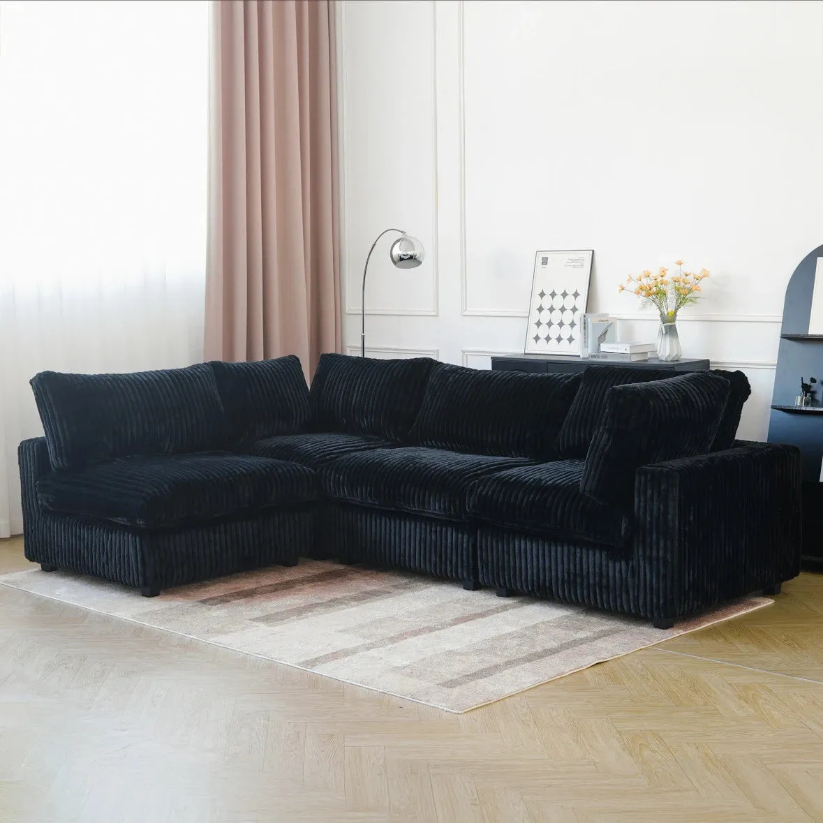 Corduroy Halo Sofa