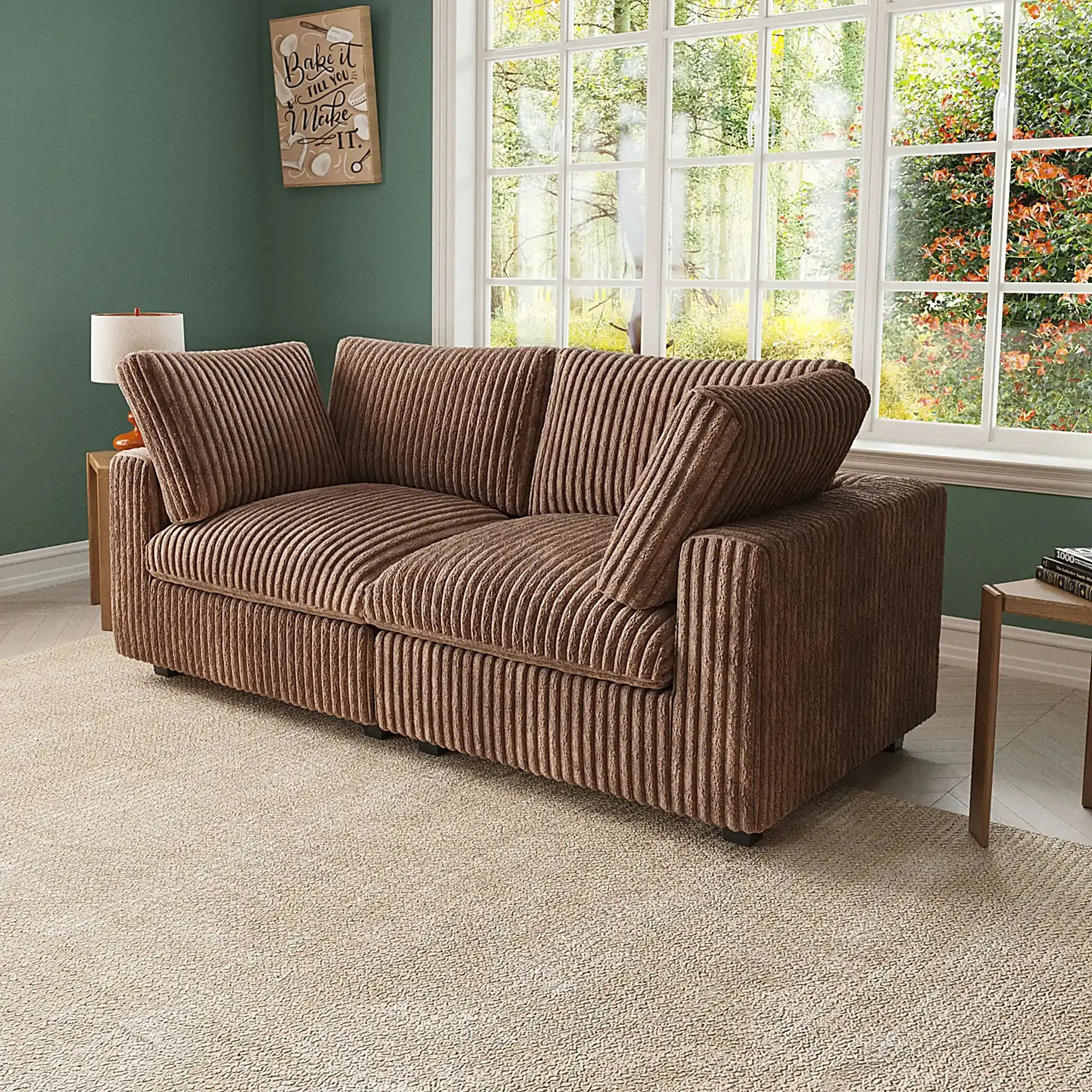 Corduroy Halo Sofa