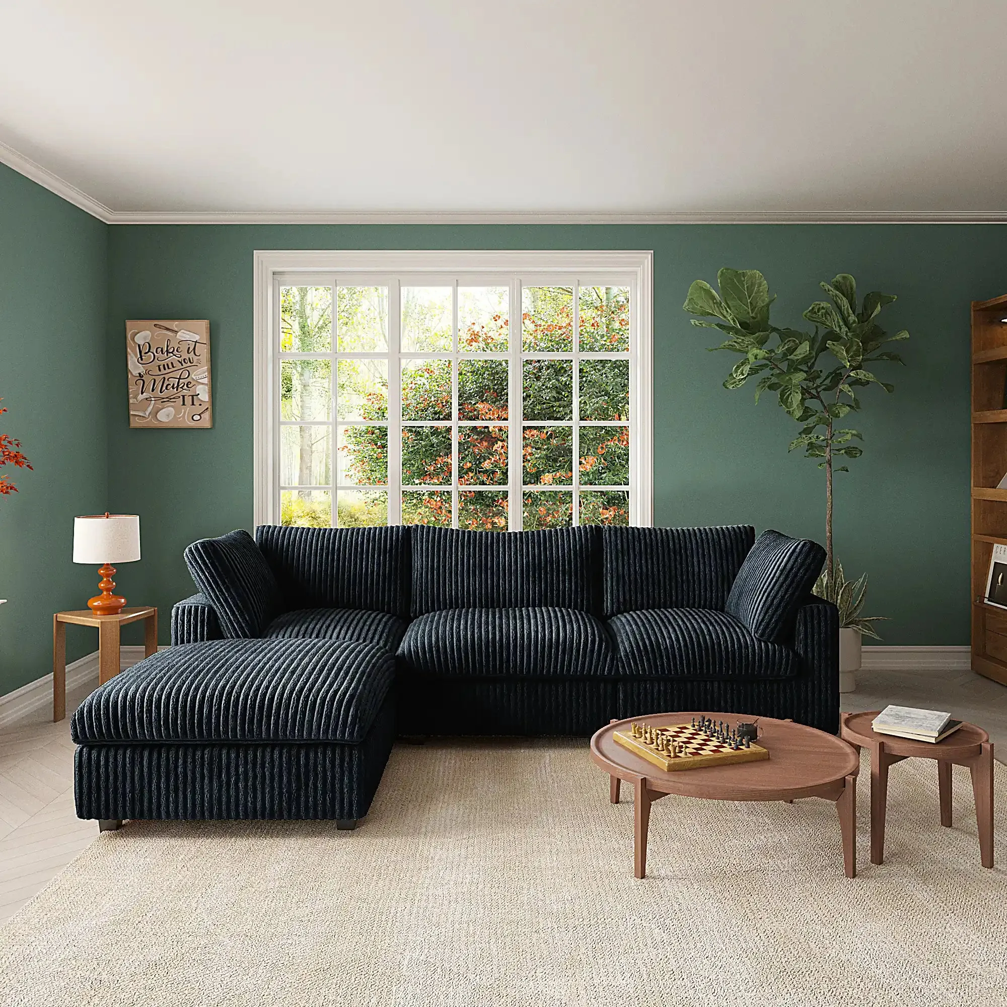 Corduroy Halo Sofa
