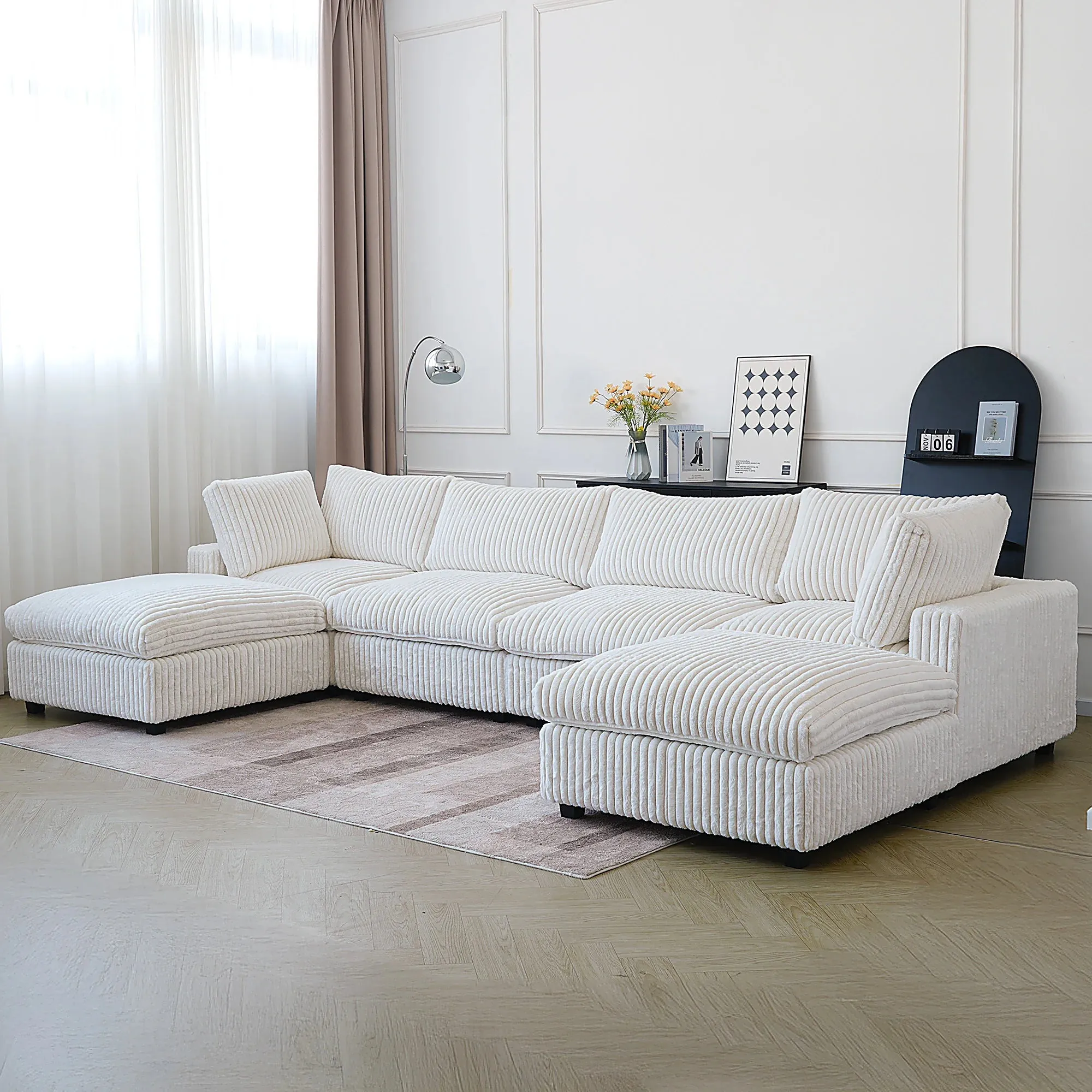 Corduroy Halo Sofa