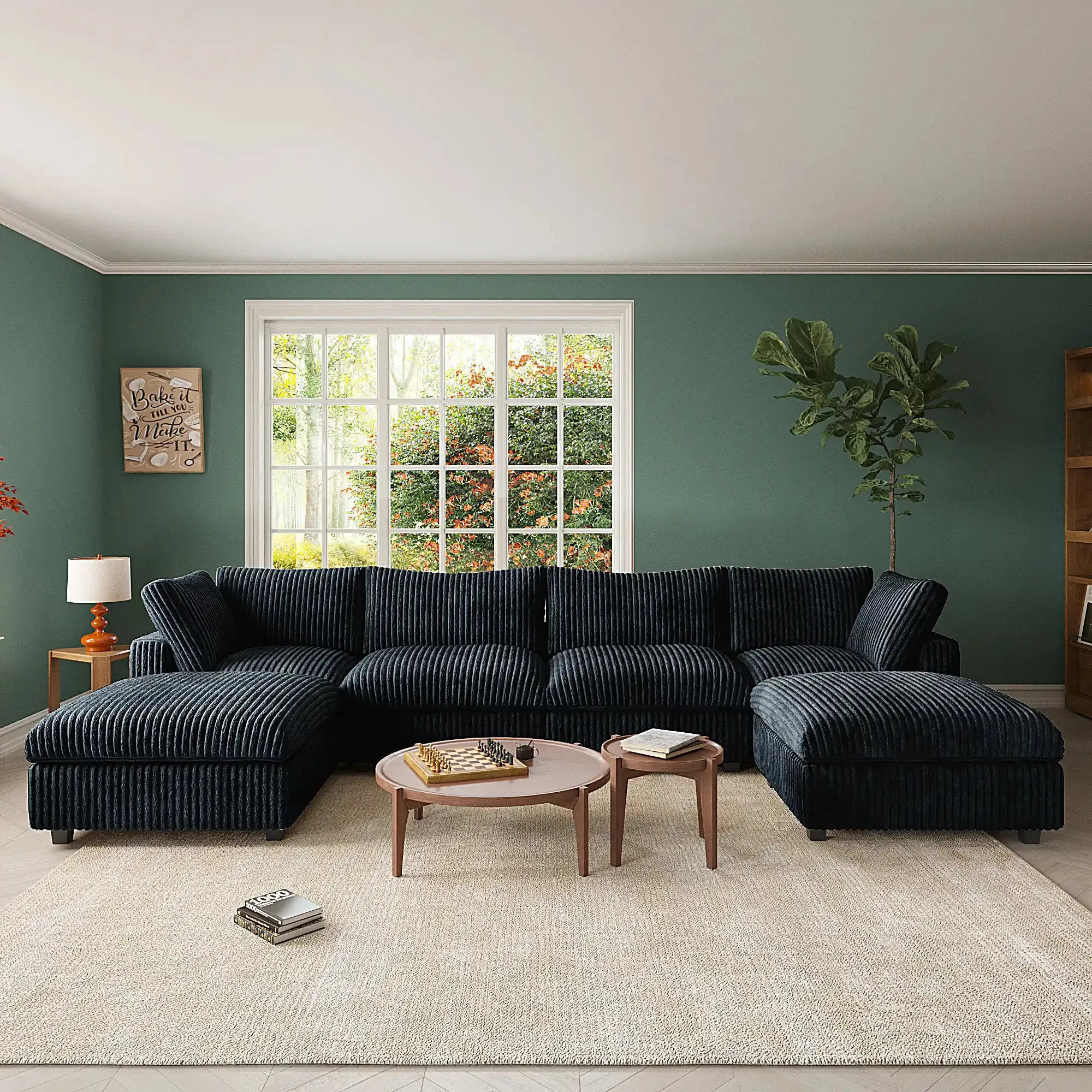 Corduroy Halo Sofa