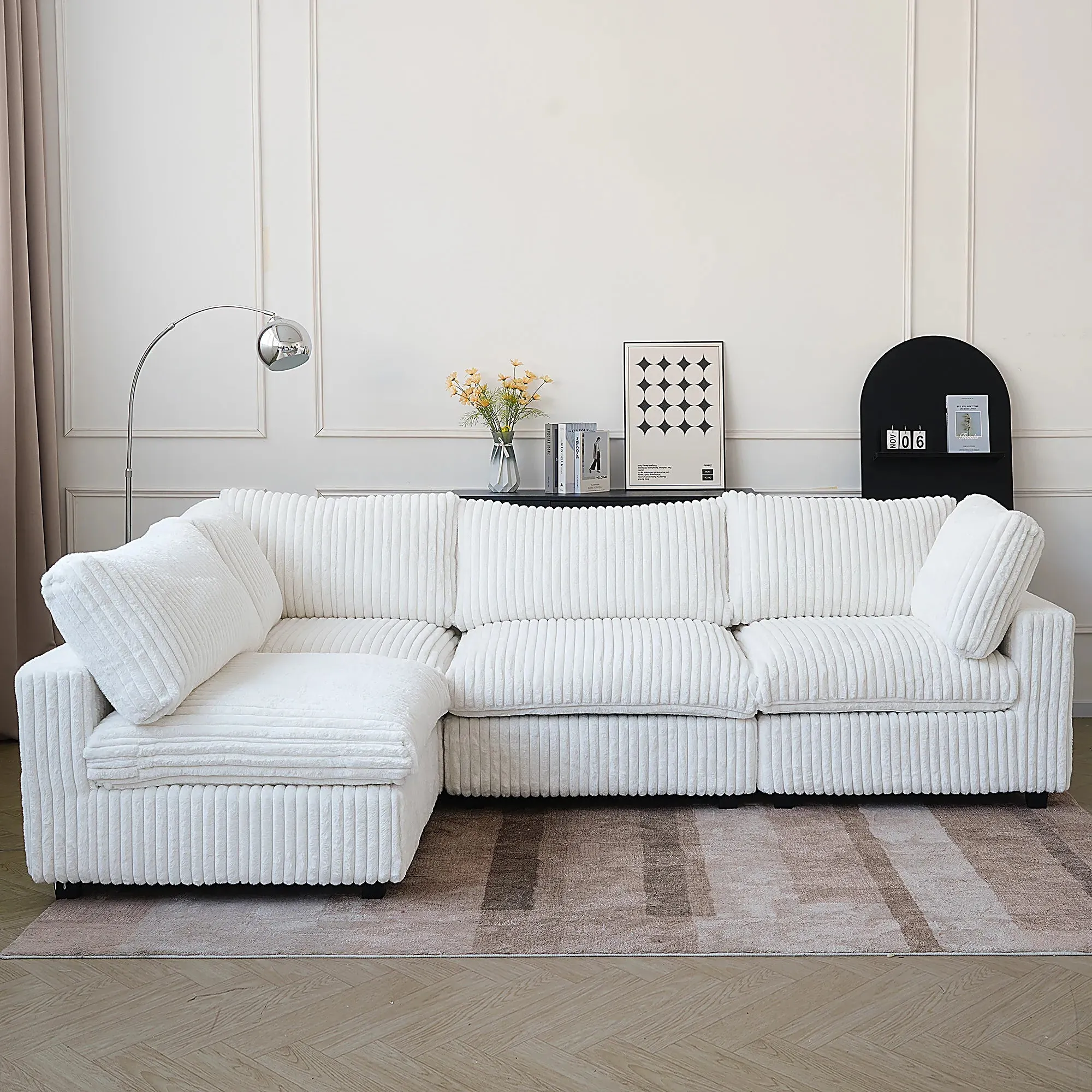 Corduroy Halo Sofa