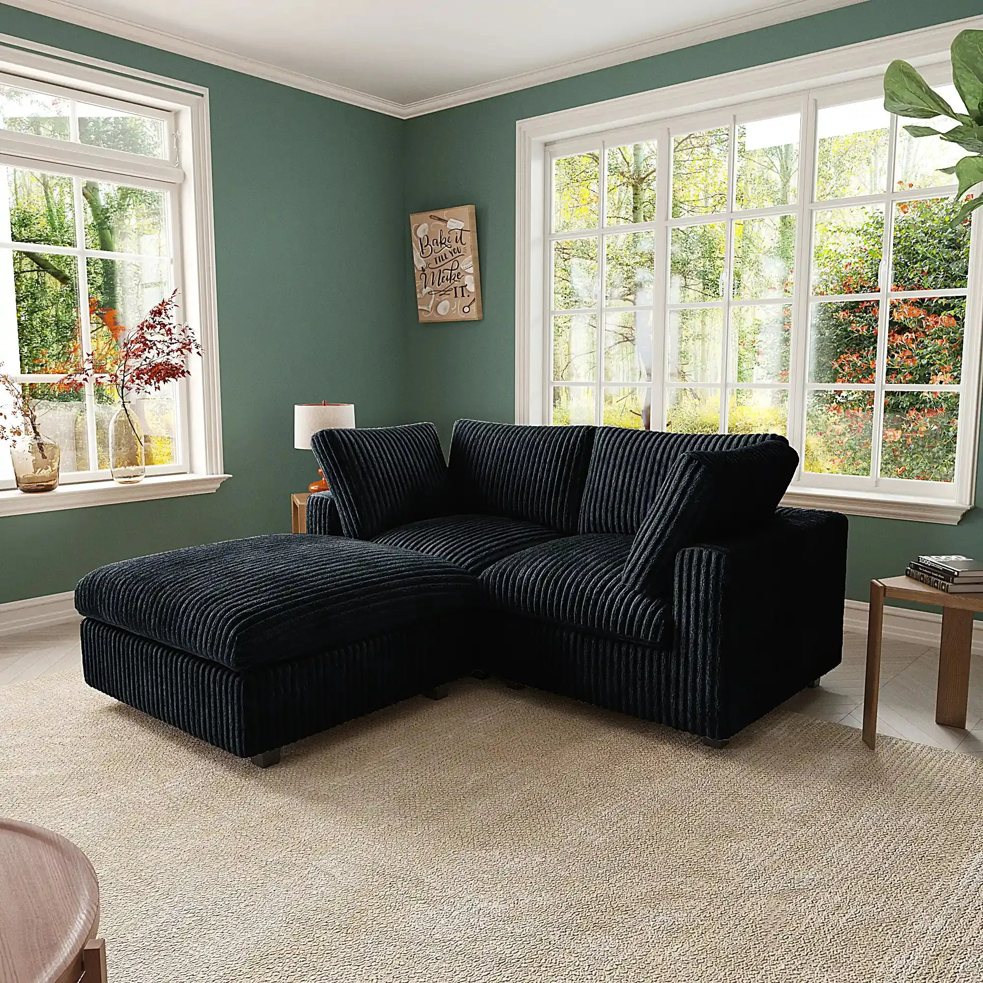 Corduroy Halo Sofa