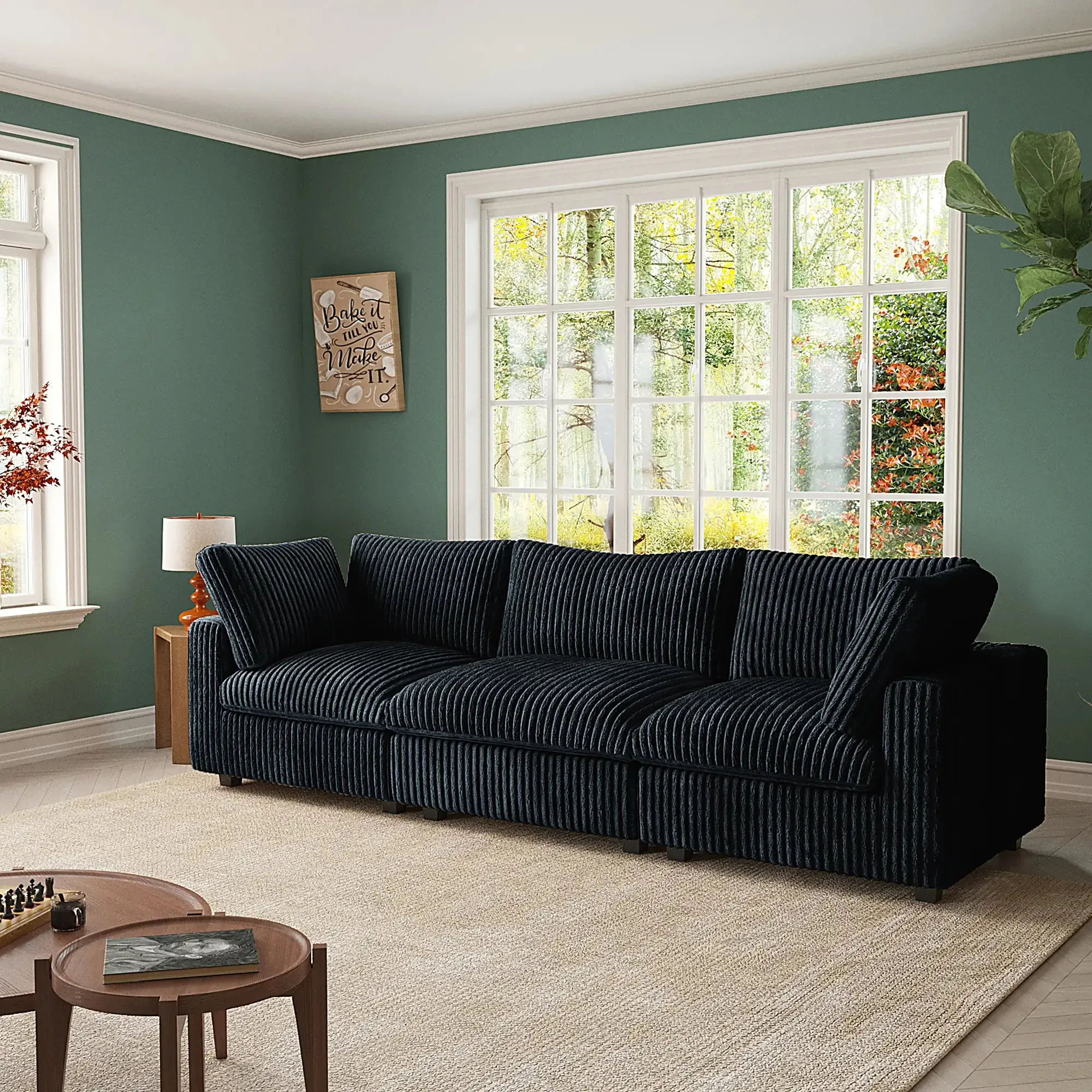 Corduroy Halo Sofa