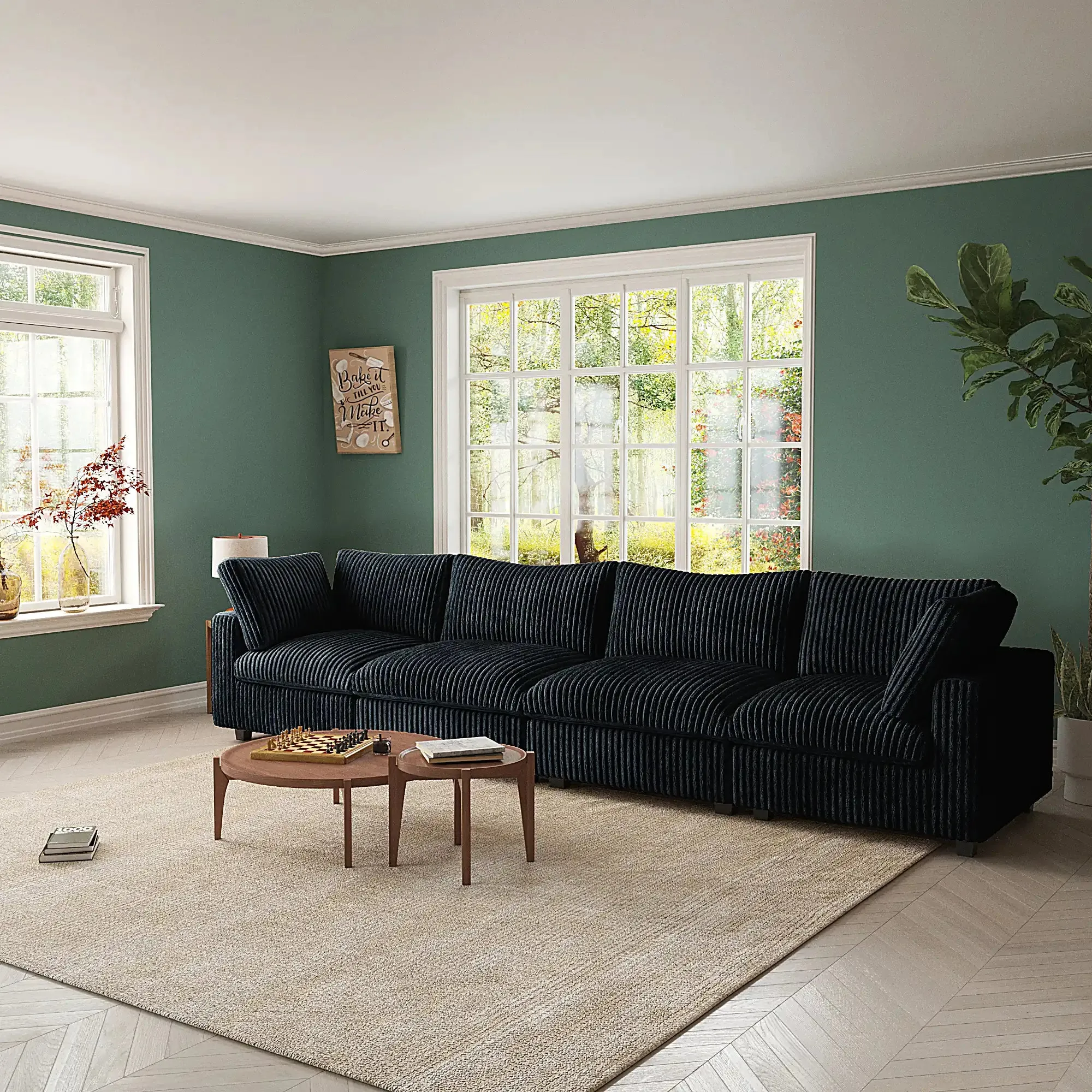 Corduroy Halo Sofa