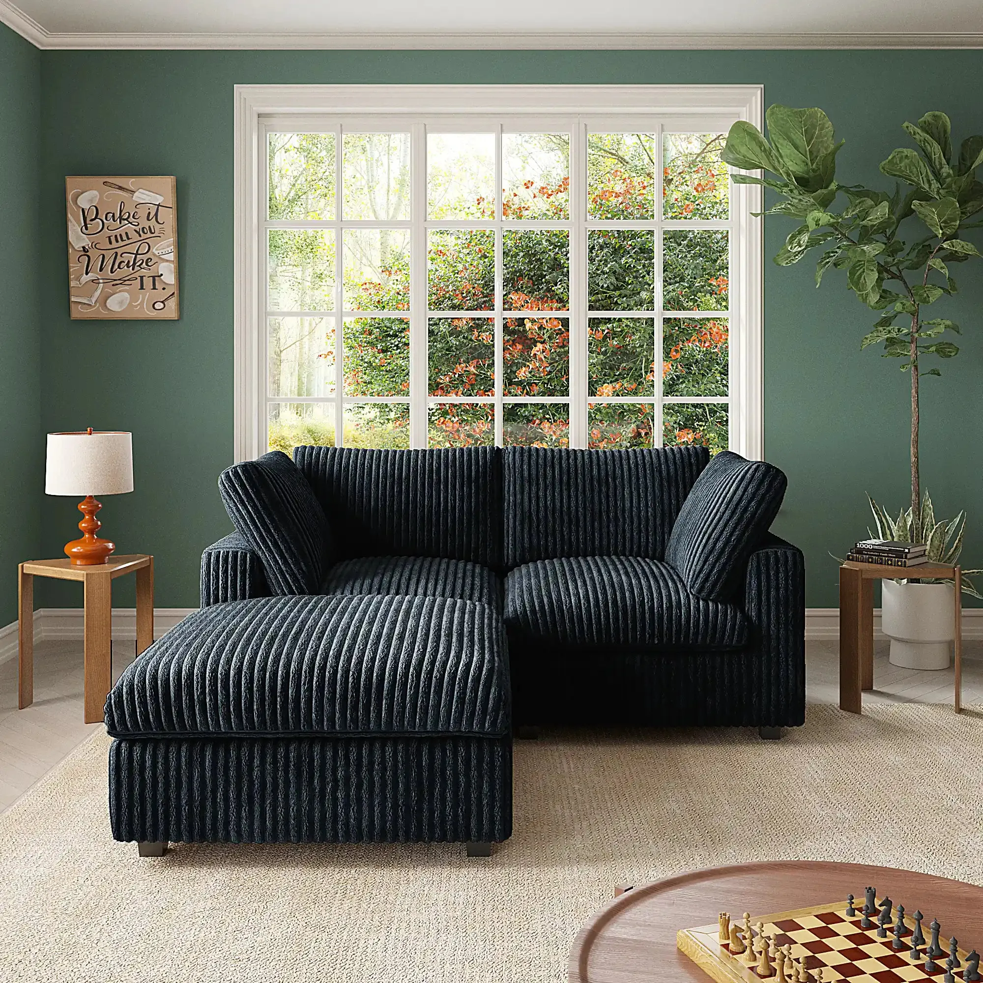 Corduroy Halo Sofa