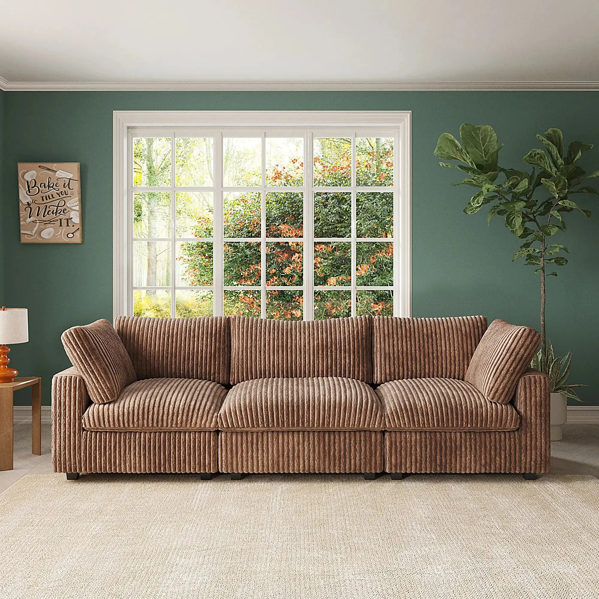 Corduroy Halo Sofa