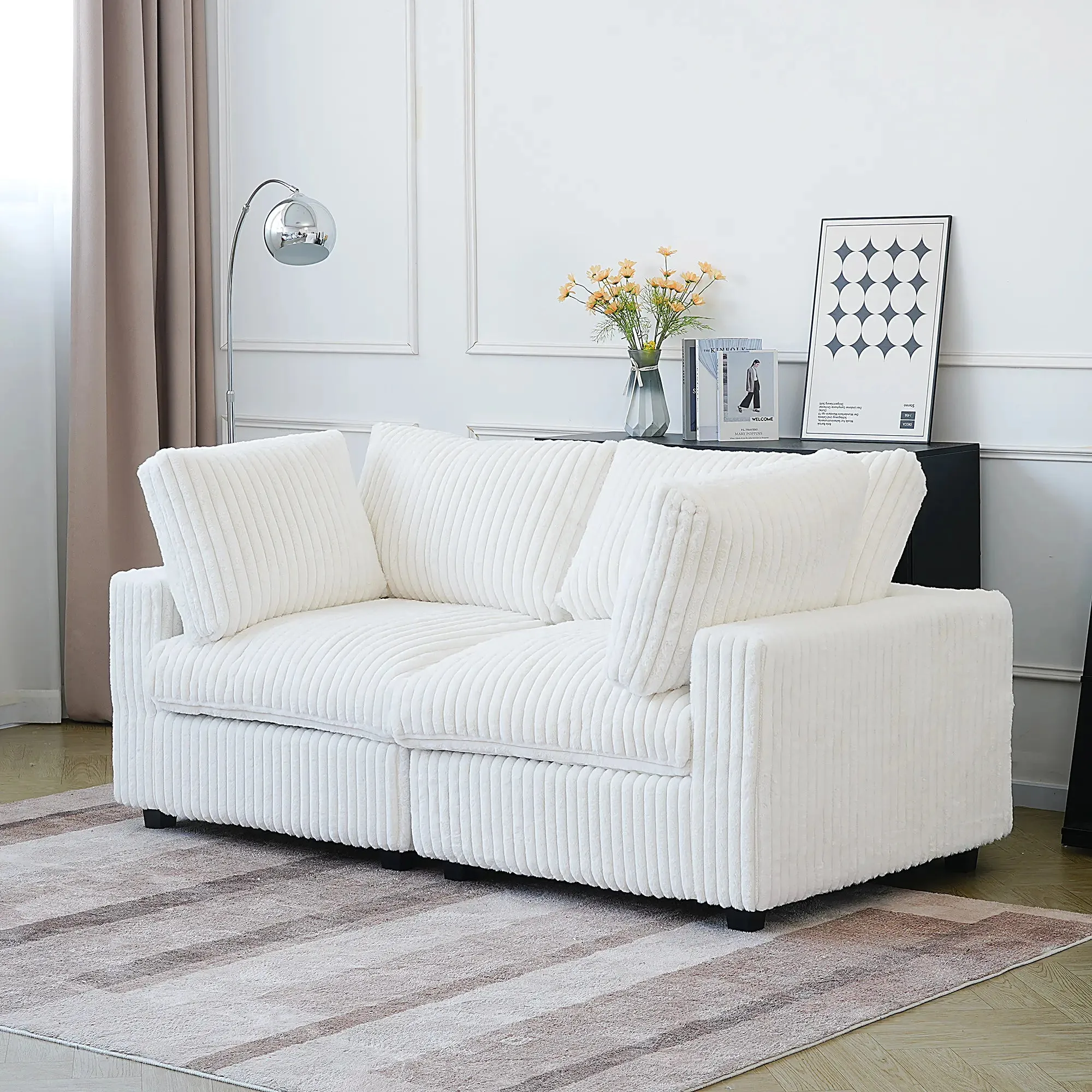 Corduroy Halo Sofa