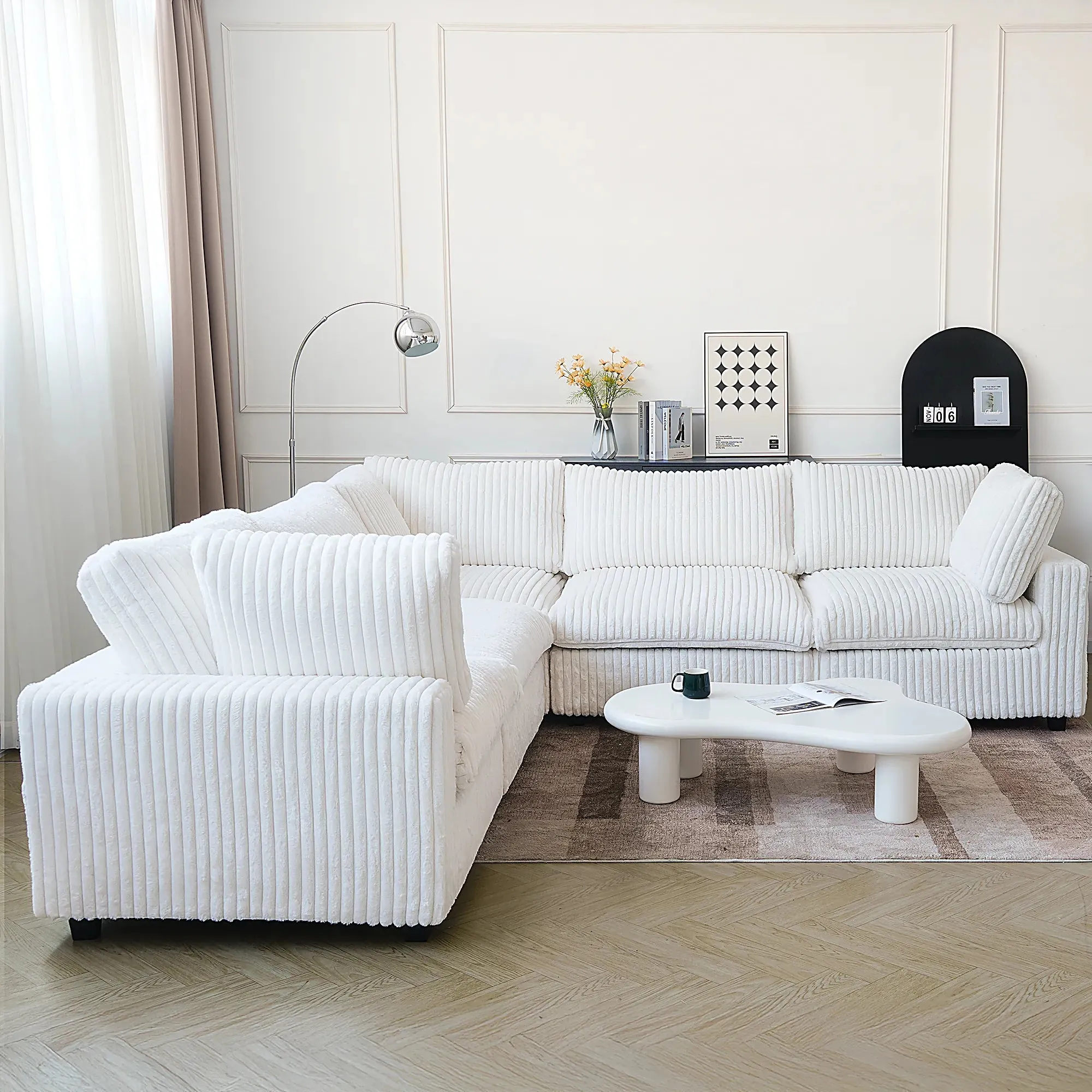 Corduroy Halo Sofa