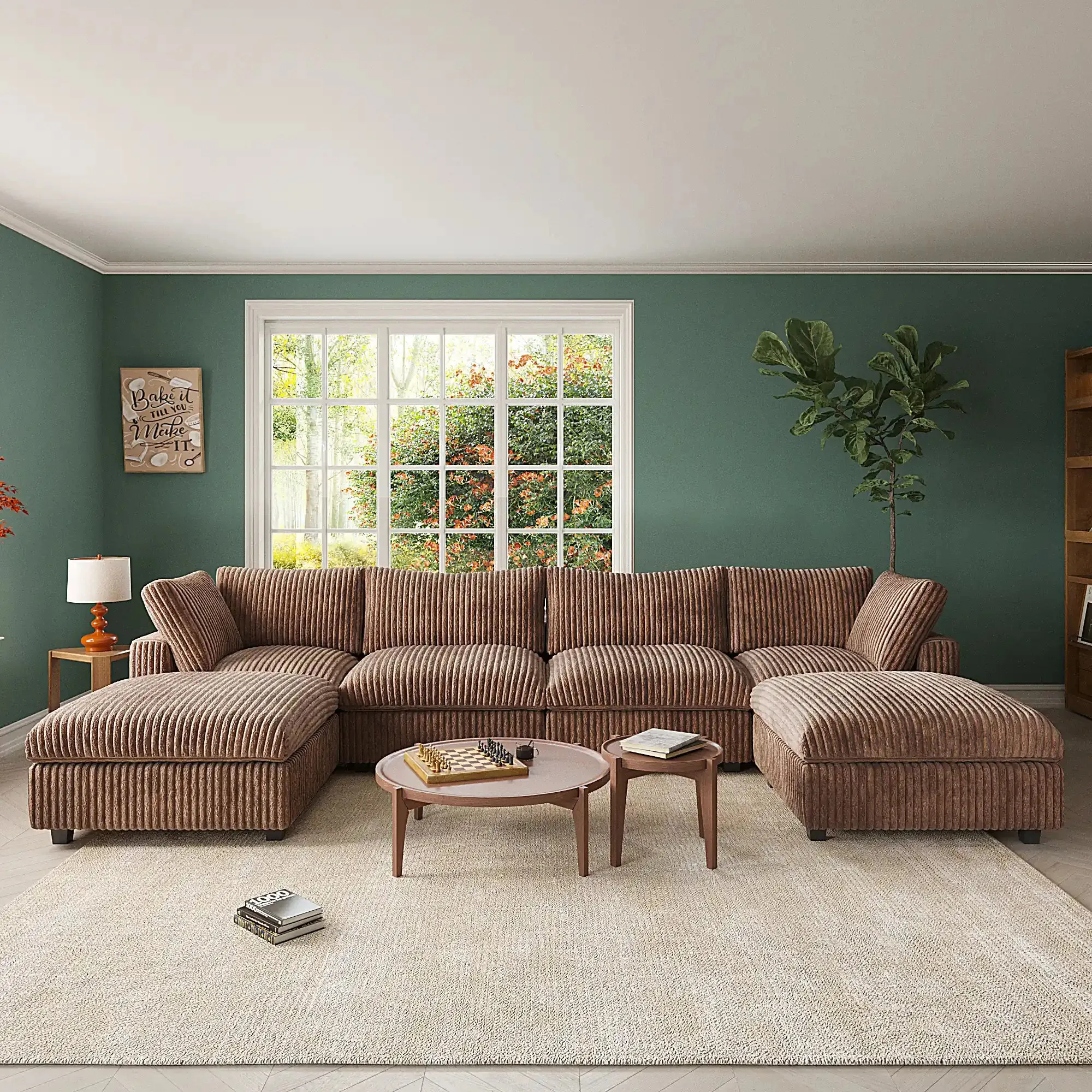 Corduroy Halo Sofa