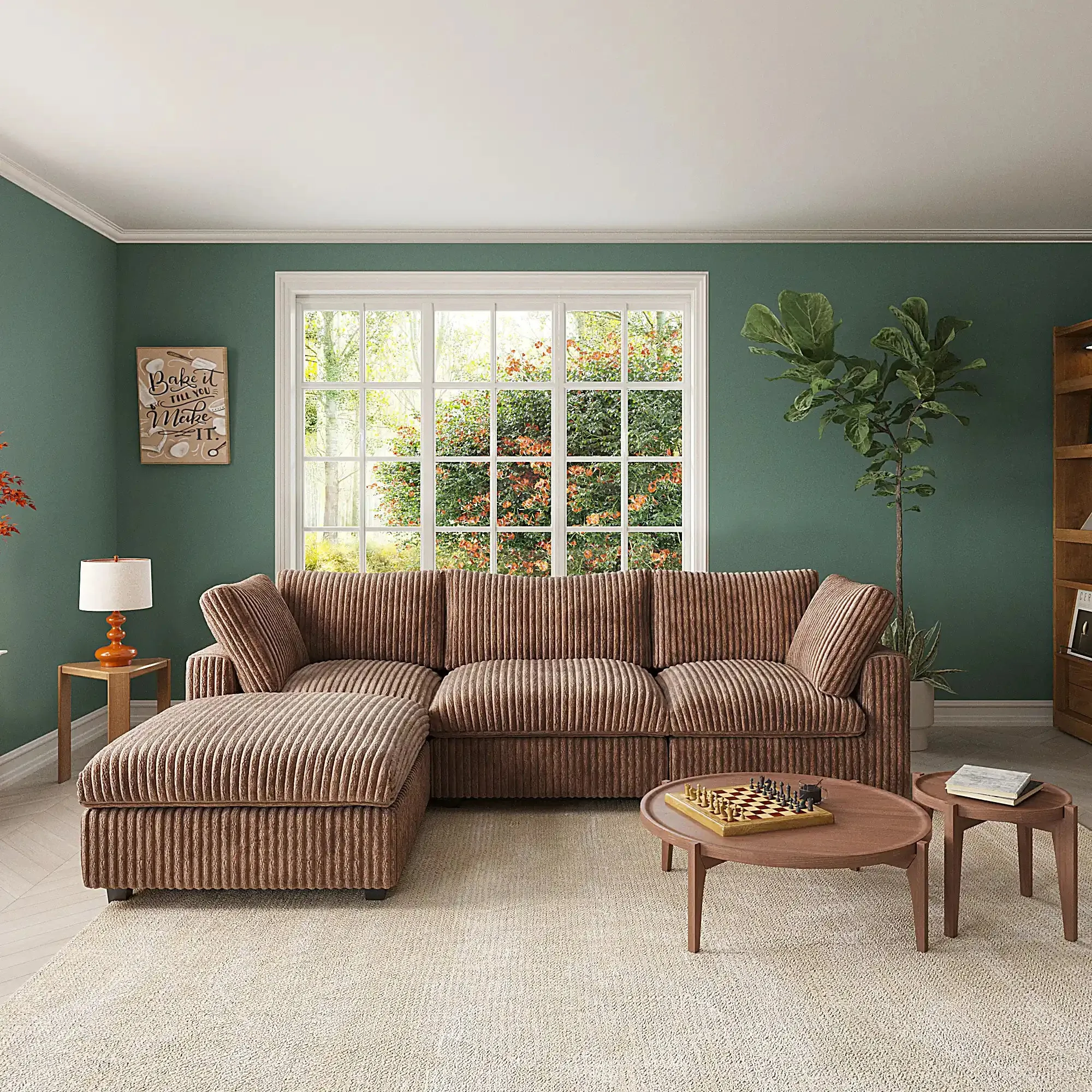 Corduroy Halo Sofa
