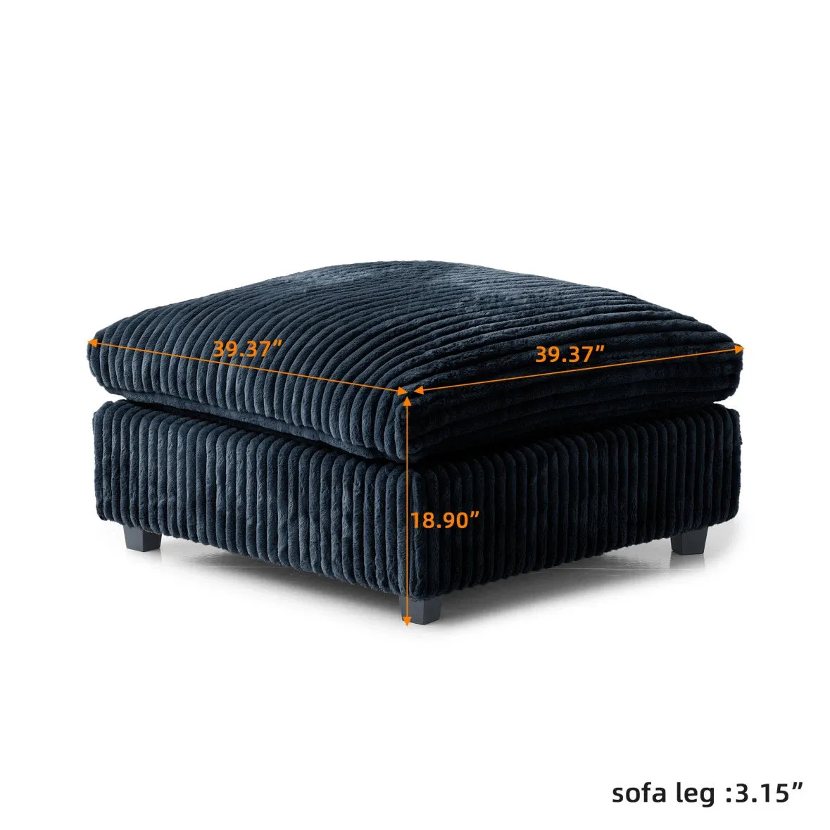 Corduroy Halo Sofa