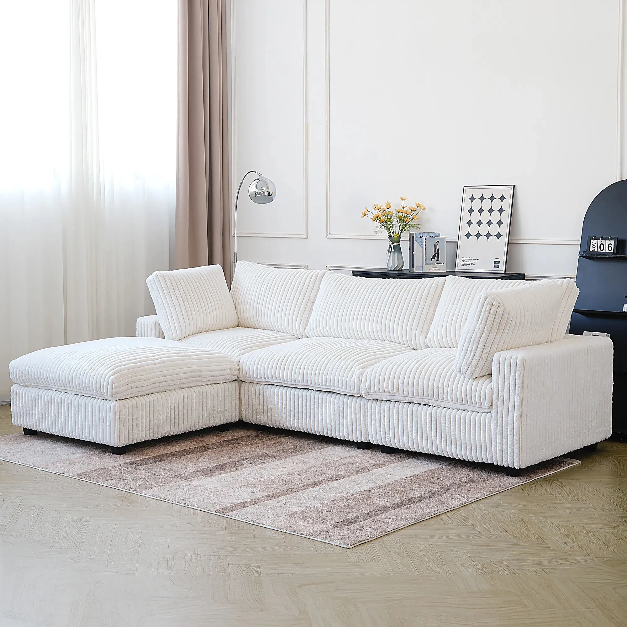 Corduroy Halo Sofa