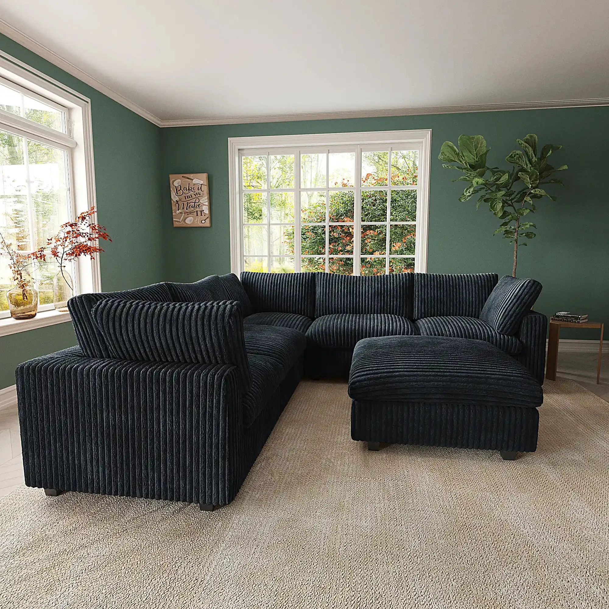 Corduroy Halo Sofa