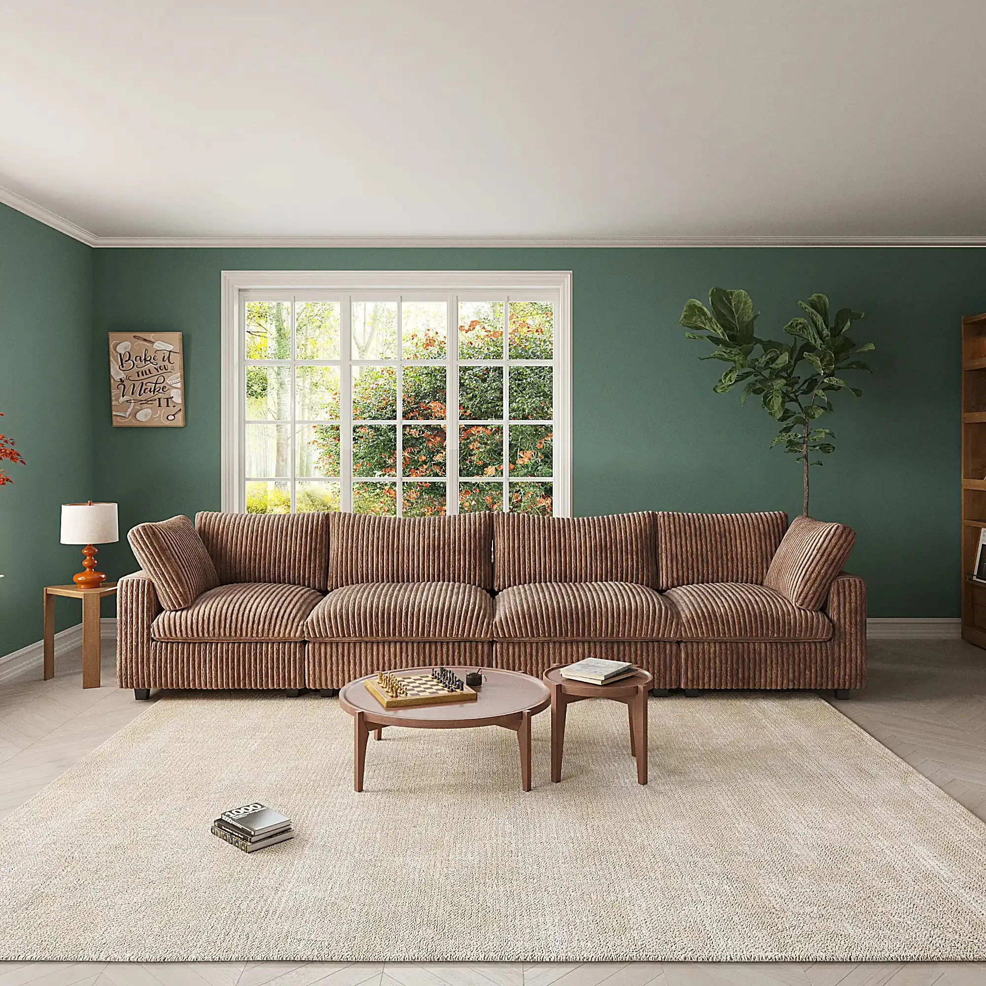 Corduroy Halo Sofa