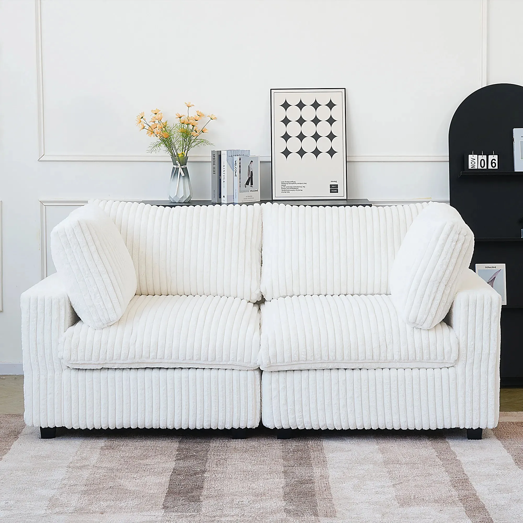 Corduroy Halo Sofa
