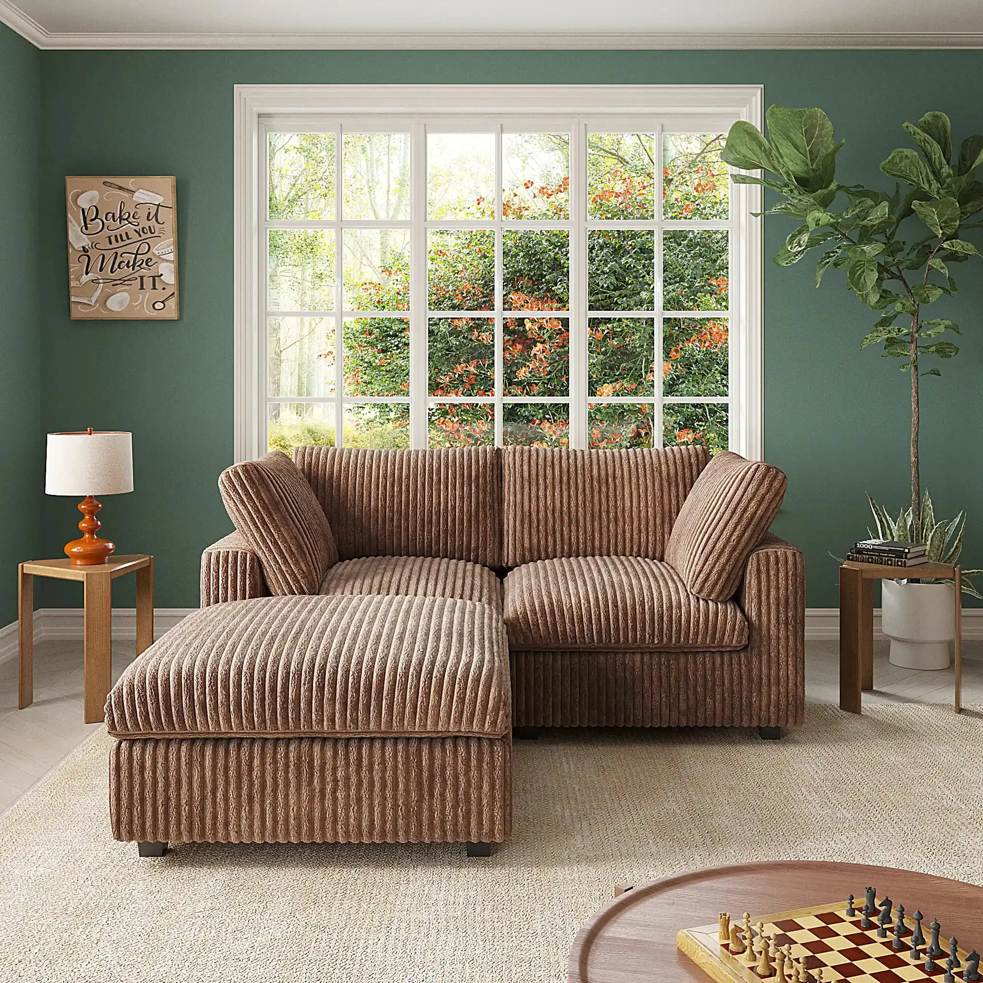 Corduroy Halo Sofa