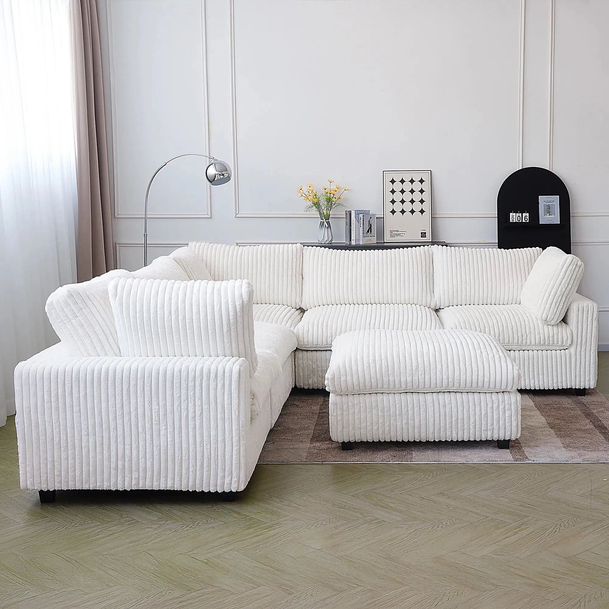 Corduroy Halo Sofa