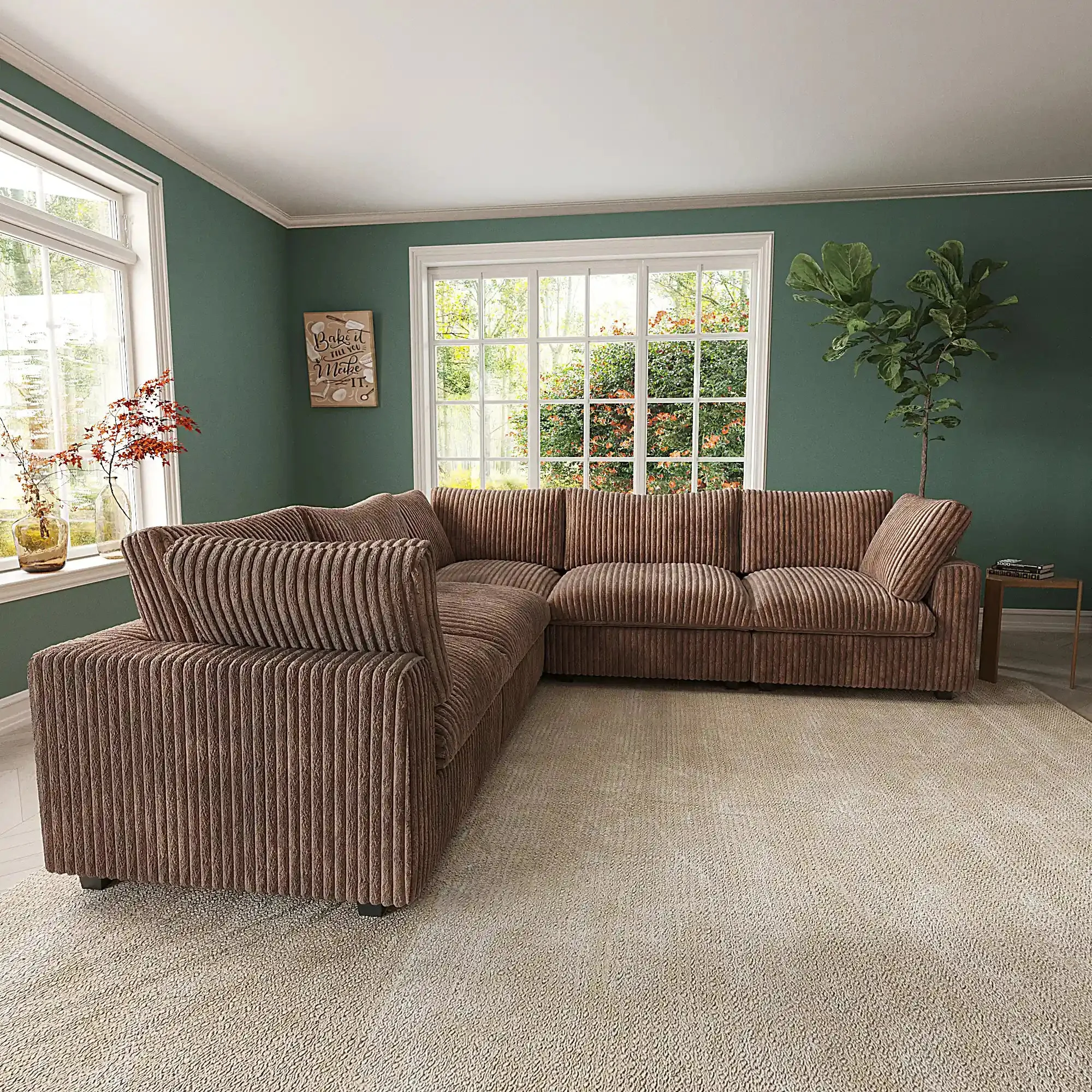 Corduroy Halo Sofa