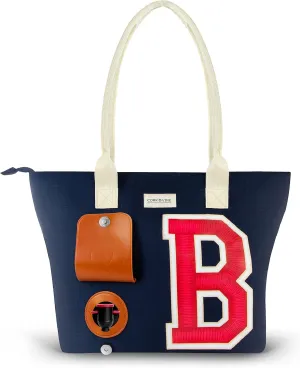 CORK & VINE Wine Tote Bag, Insulated Leakproof Wine Cooler Bag with Nautical Rope Strap | 3x 1.5 Liters Beverage Bag Included
