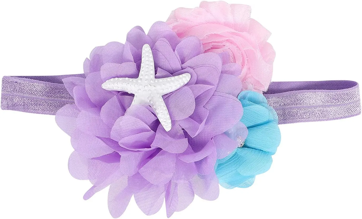 COTRIO Mermaid Tulle Tutu Dress Girls Mermaid Birthday Party Princess Dress Kids Halloween Costume Outfits