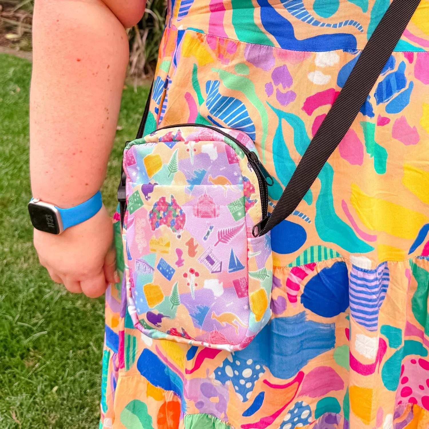 Crazi Corgis Mini Crossbody Bag