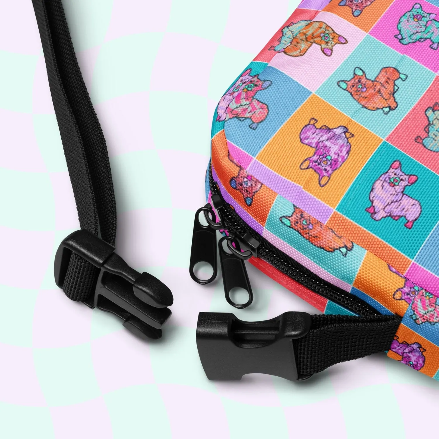 Crazi Corgis Mini Crossbody Bag