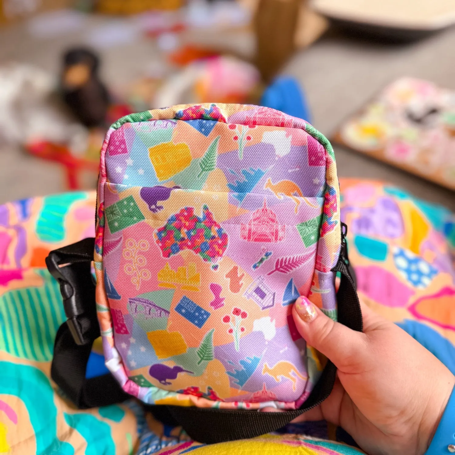 Crazi Corgis Mini Crossbody Bag