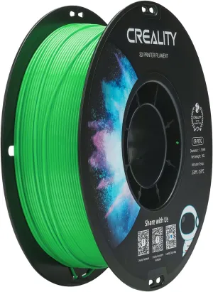 Creality PETG Filament 1.75mm, Excellent Toughness High Precision, Odorless Non-Toxic Moistureproof, 1 kg(2.2lbs), Accuracy  /- 0.02mm (Green)