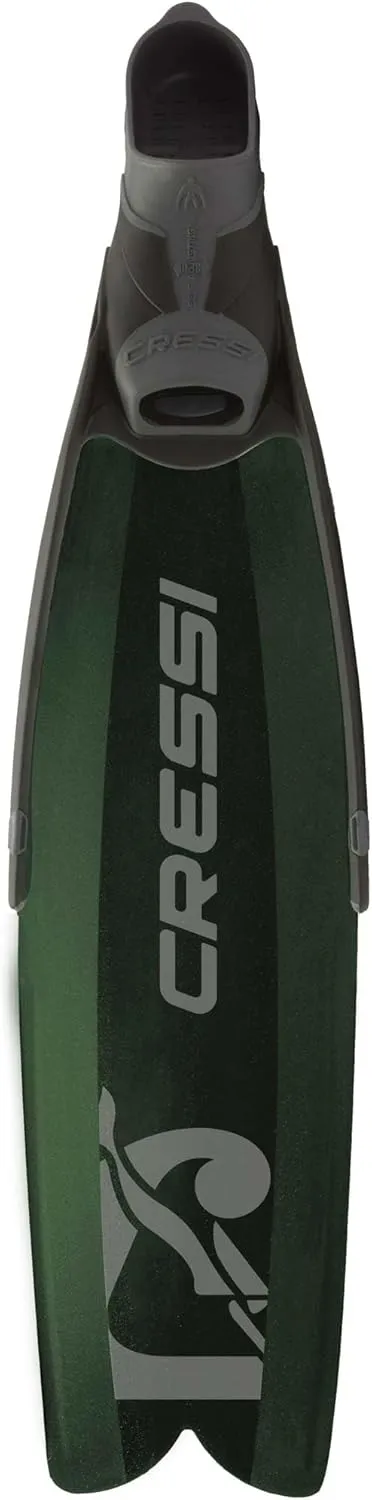 Cressi Long Freediving Fins, High Performance with Lightweight Design, Gara Modular Boost- Designed and Made in Italy