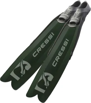 Cressi Long Freediving Fins, High Performance with Lightweight Design, Gara Modular Boost- Designed and Made in Italy