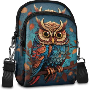 Crossbody Bags for Women Cell Phone Bag Small Over Shoulder Handbag Purse with Card Slots and Adjustable Strap