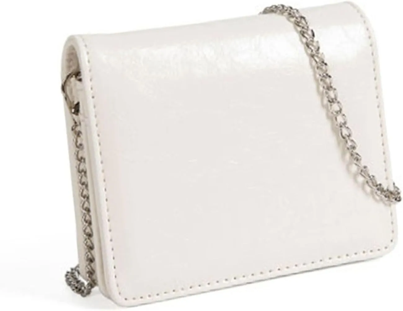 Crossbody Purse，Women Fashion Small Purse Evening Bag with Crossbody Chain PU Leather Portable Coin Purse Lipsticks Earphone Organizers
