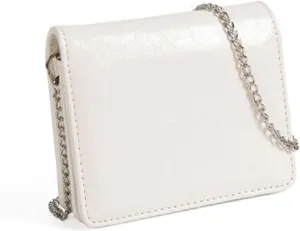 Crossbody Purse，Women Fashion Small Purse Evening Bag with Crossbody Chain PU Leather Portable Coin Purse Lipsticks Earphone Organizers