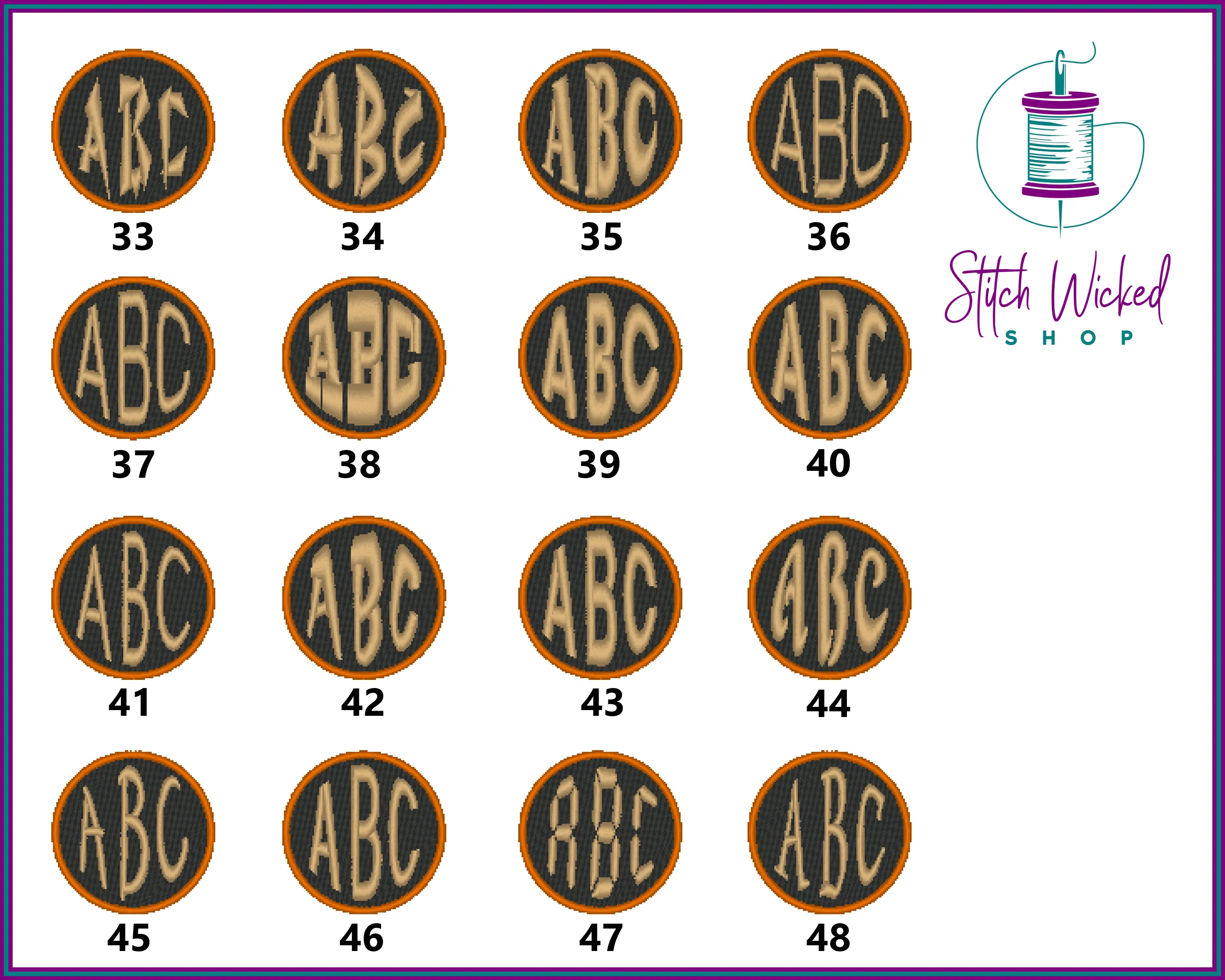Custom Circle Monogram Patches, Embroidered Monogram Patches, Monogram Patches, Custom Initial Patches, Custom Embroidered Monograms