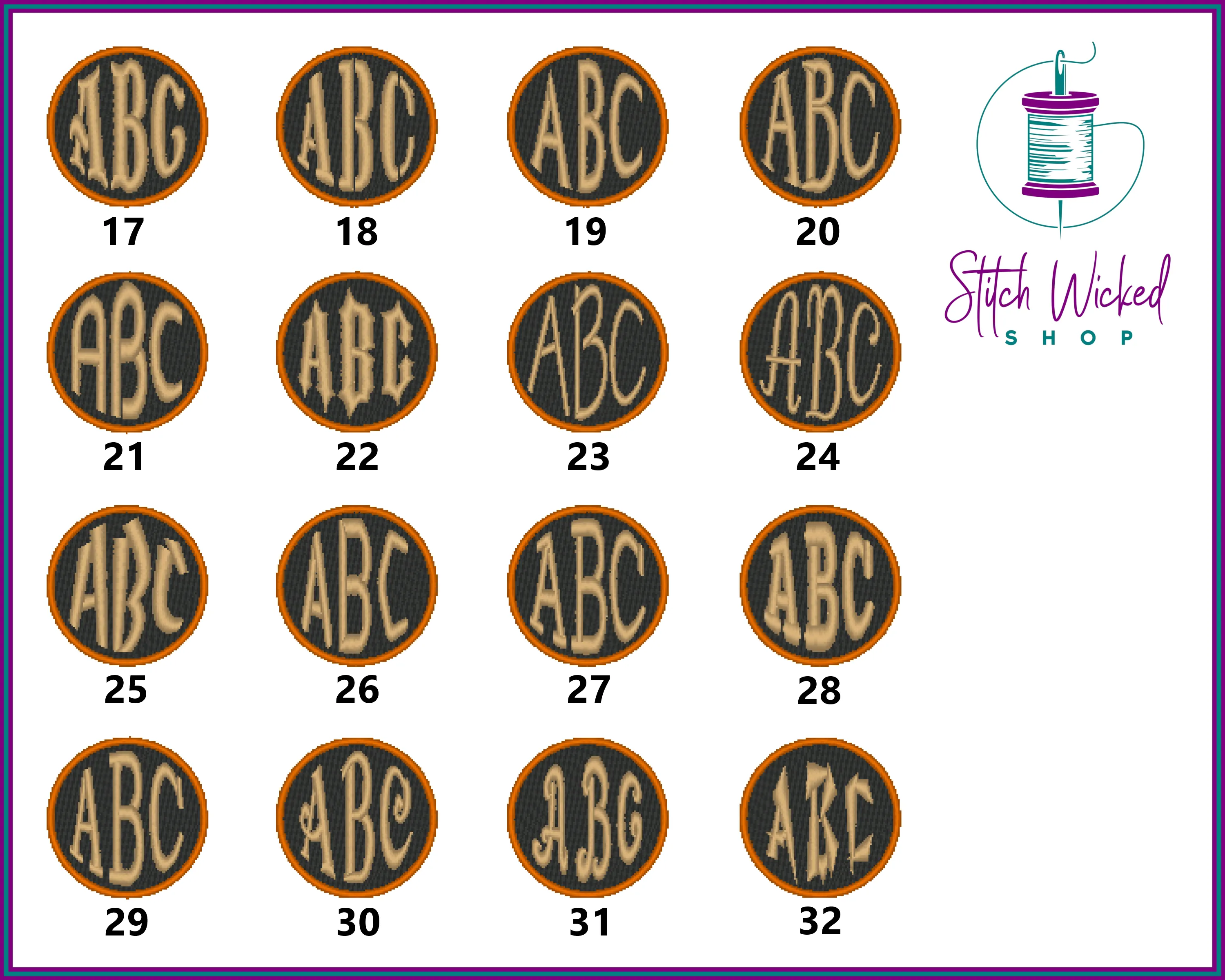 Custom Circle Monogram Patches, Embroidered Monogram Patches, Monogram Patches, Custom Initial Patches, Custom Embroidered Monograms