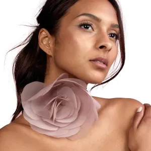 Cynthia Rowley ORGANZA FLOWER TIE