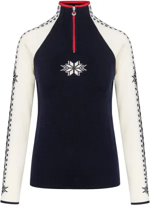 Dale of Norway Geilo Sweater for Women - 100% Skin Soft Merino Wool Pullover