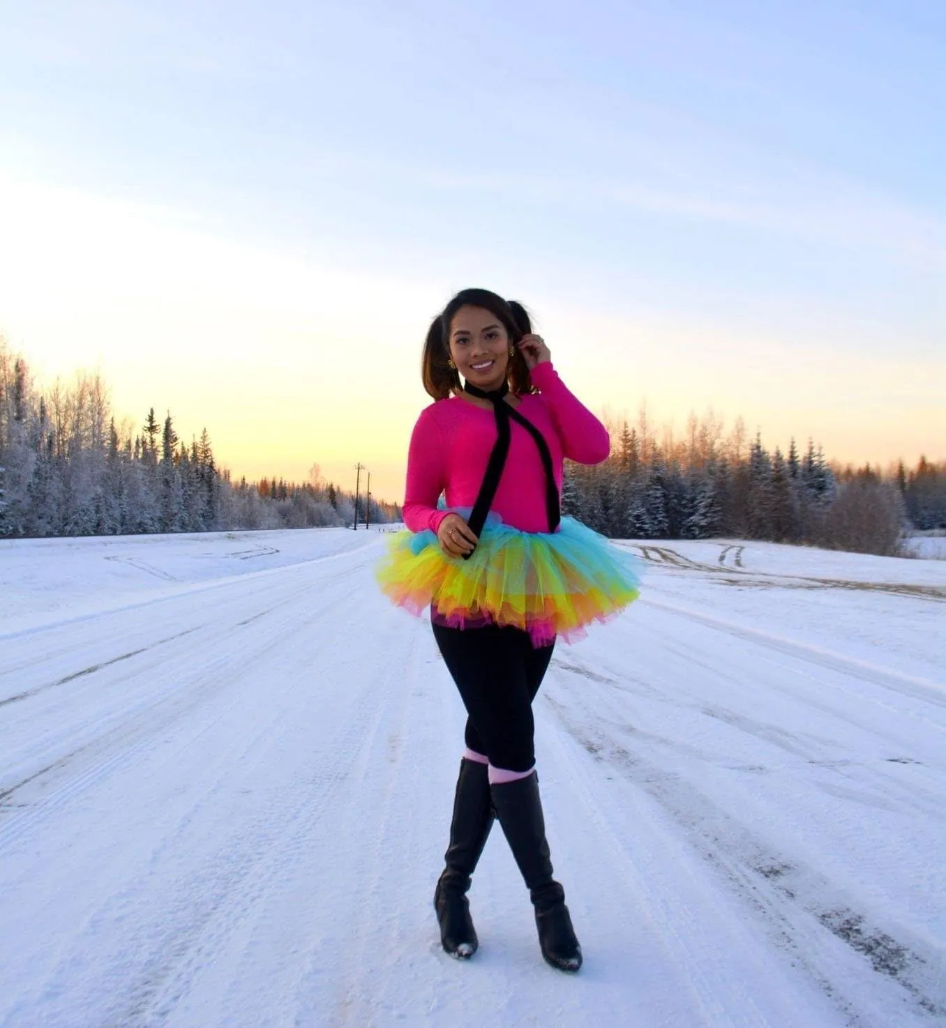 Dancina Classic Adult Tutus 3, 5 Layered Tulle Tutu Skirt for Women & Girls