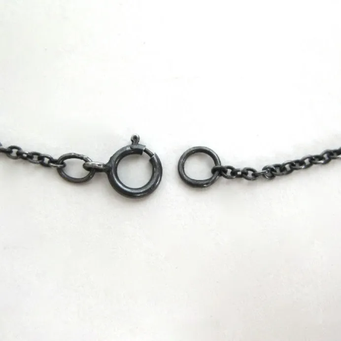 Daniel Flower Silver Pendant Necklace