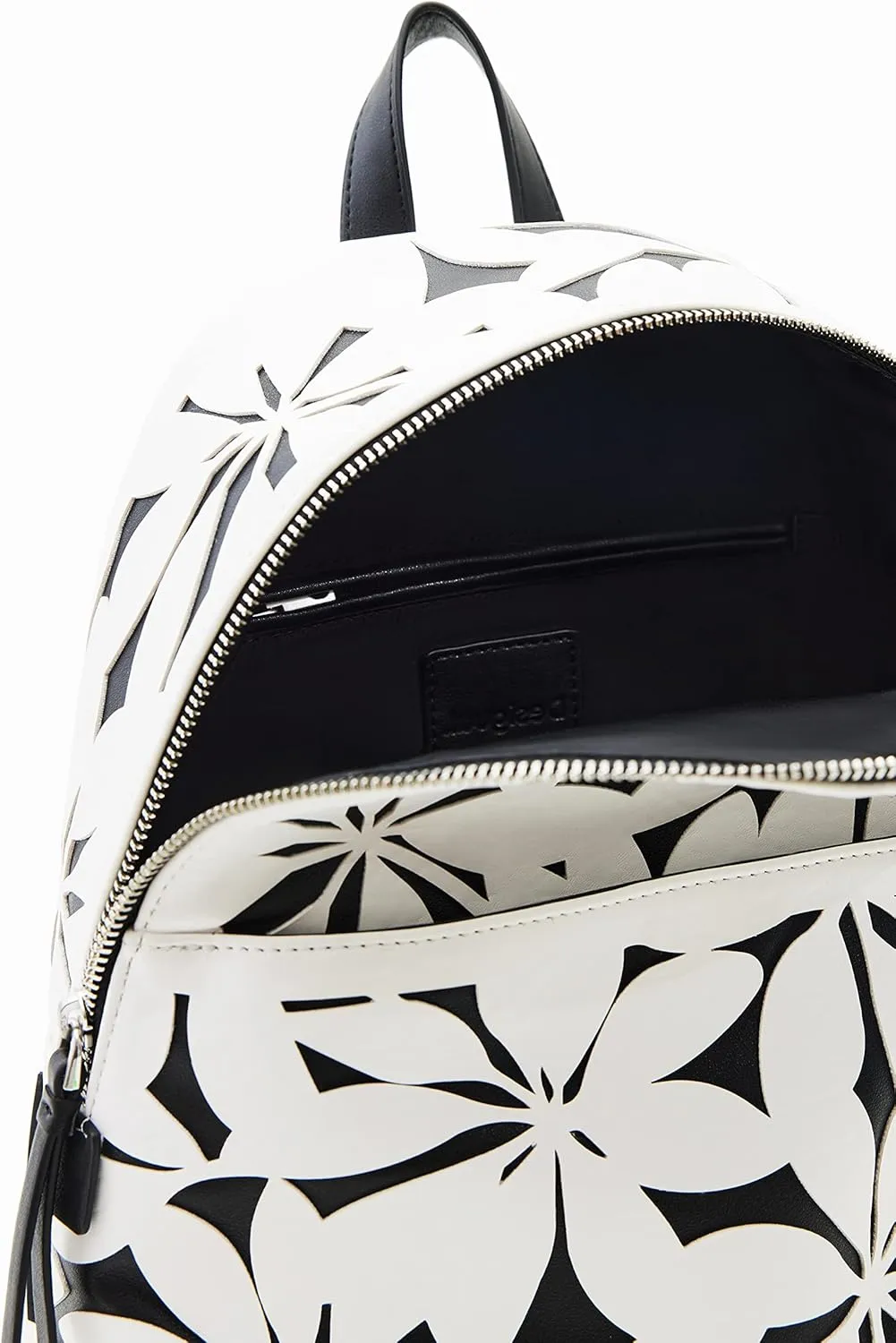Desigual Women's Accessories PU Backpack MINI, White, One Size