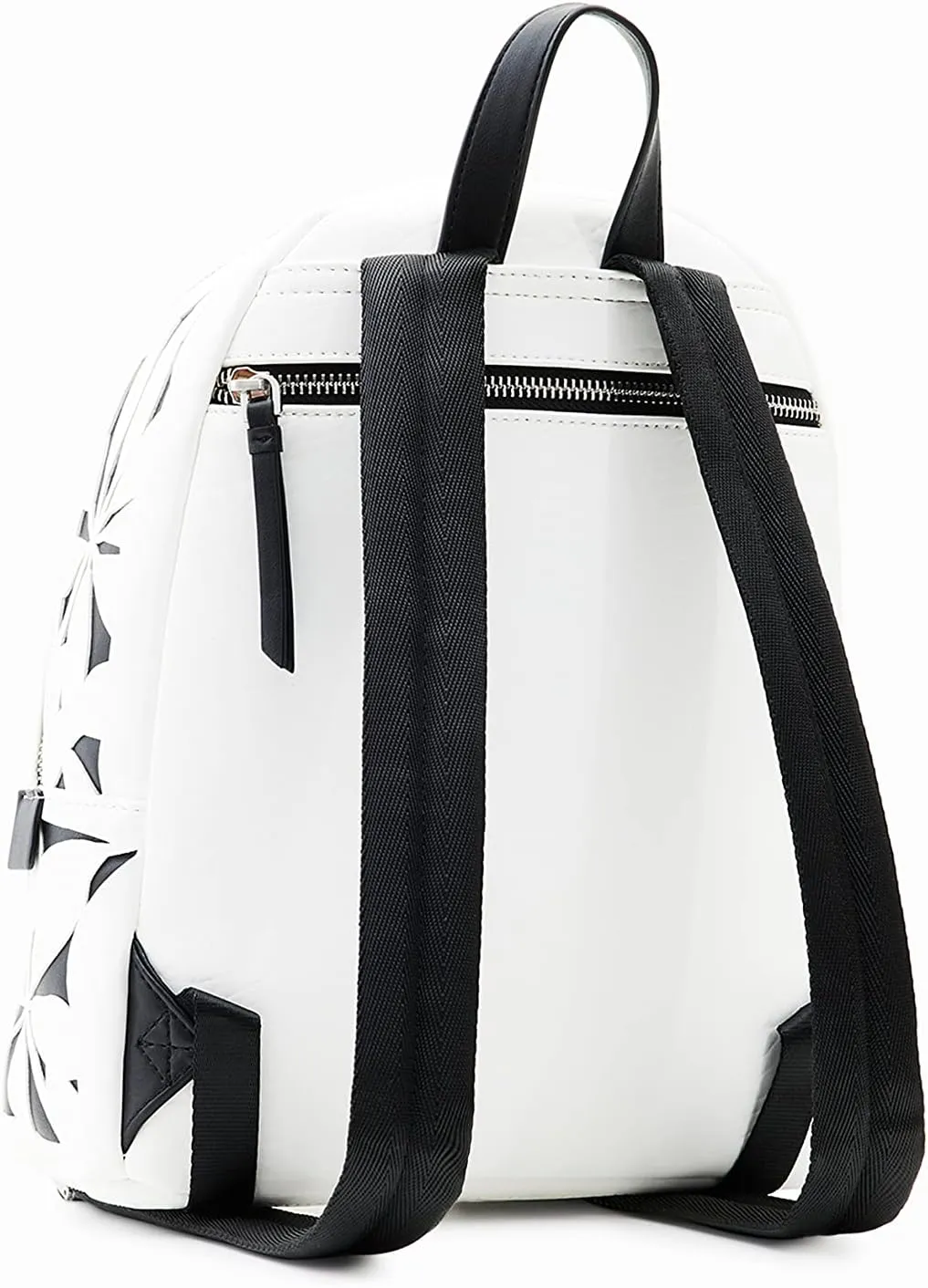 Desigual Women's Accessories PU Backpack MINI, White, One Size