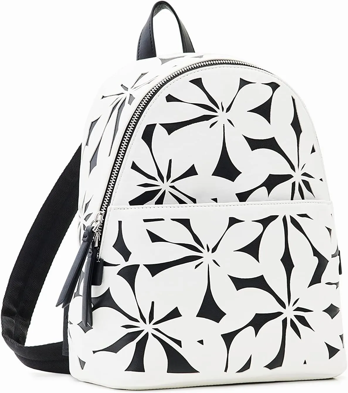 Desigual Women's Accessories PU Backpack MINI, White, One Size