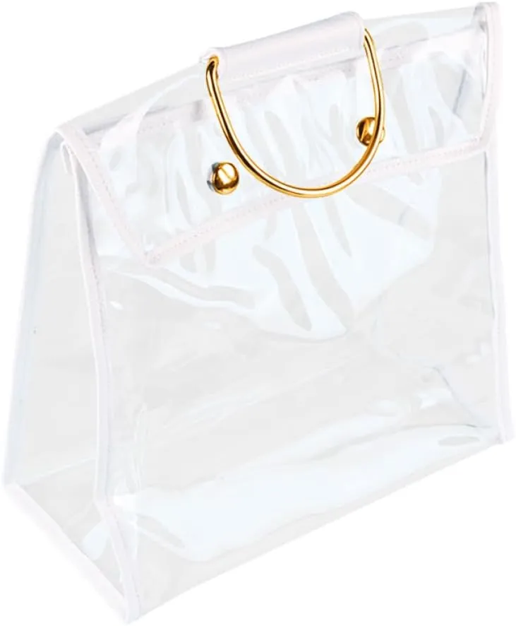 Didiseaon Clear Dust Bag Case Organizer for Women Transparent Handbag Protector Holder with Extra Hook Material Stylish Design for Purse and Accessory Storage