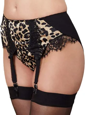 Dita Von Teese Exquisite Printed Tulip Suspender D46454